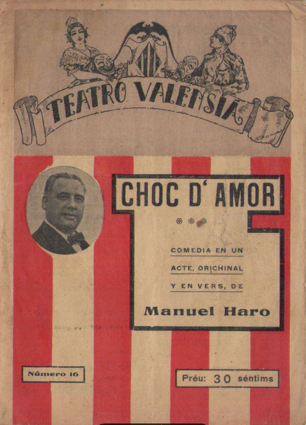 Choc d’amor. Comedia en un acte, orichinal y en vers