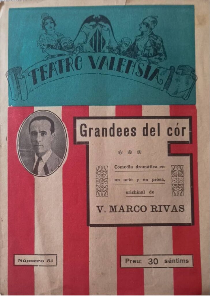 Grandees del cór: Comedia dramática en un acte y en prósa